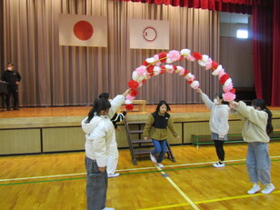 ６年生を送る会準備10