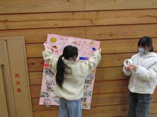 ６年生を送る会準備3