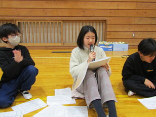 ６年生を送る会準備8