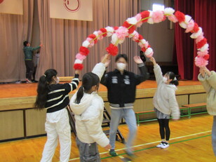 ６年生を送る会準備9