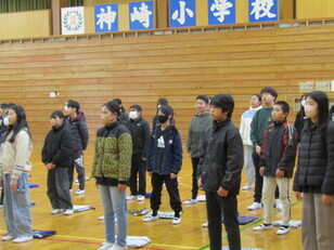 ３学期始業式６