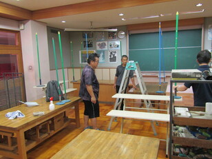 夜の学校探検1