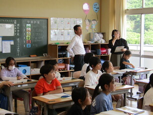 教育委員訪問４