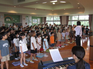 １学期終業式５