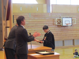 ２学期終業式１