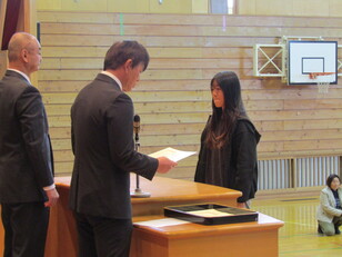 ２学期終業式３