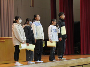 ２学期終業式７