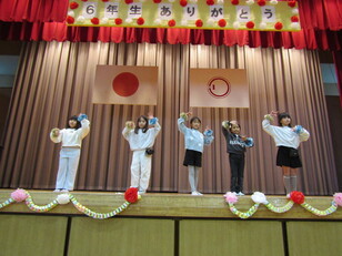 ６年生を送る会12