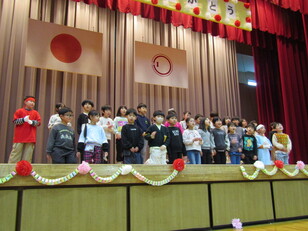 ６年生を送る会14