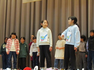 ６年生を送る会15