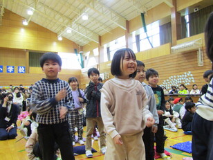 ６年生を送る会20