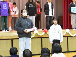 ６年生を送る会21