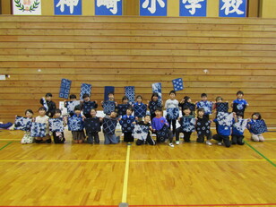 親子藍染め体験10