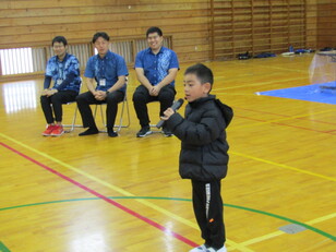 親子藍染め体験１