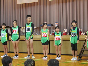 壮行会８