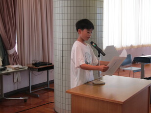 １学期終業式7