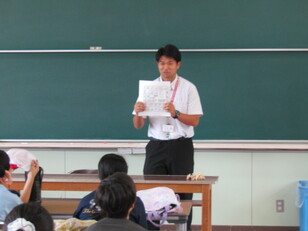 中学校体験入学1
