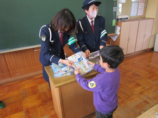 ランドセルカバー贈呈式7