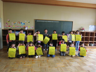 ランドセルカバー贈呈式8