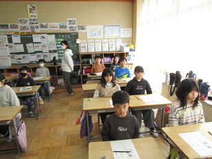 姿勢指導７