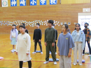 着任式・始業式8