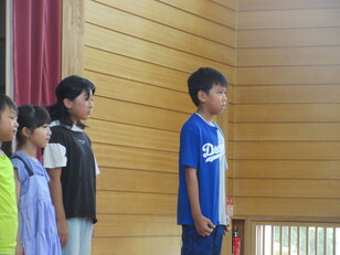 児童発表