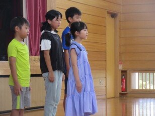児童発表